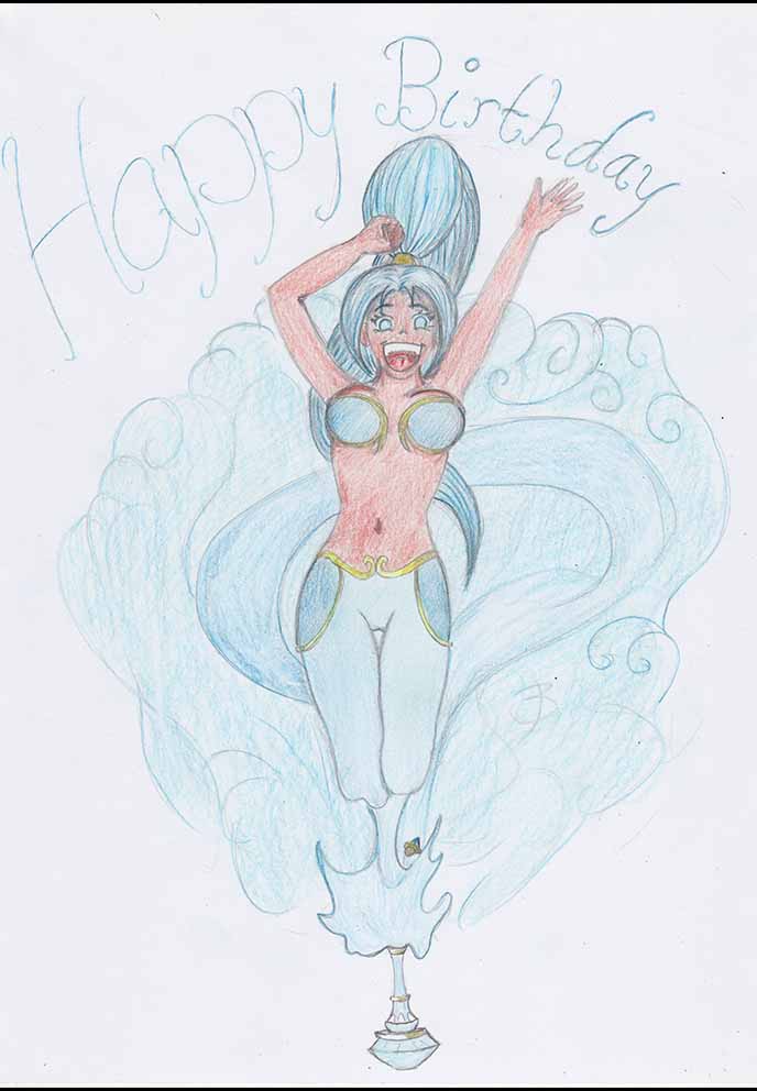 happy birthday by irascor